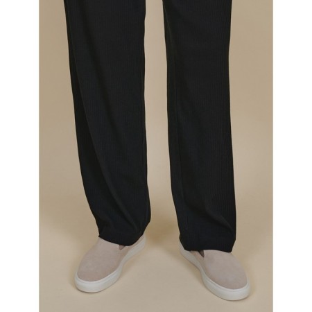 Female trousers, size l, black color-3