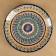 Largan Rishtan ceramics "Patterns", 31 cm, blue