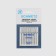Needles for household sewing machines, universal, No. 90, 10 pcs