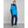 Ski costume female winter, size 50, blue color