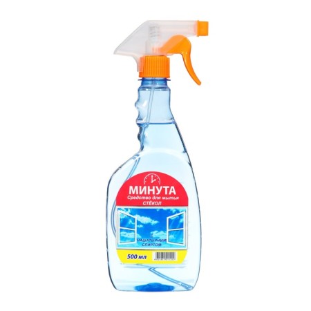 Washing means of glass minute, with ammonia, trigger, 500 ml