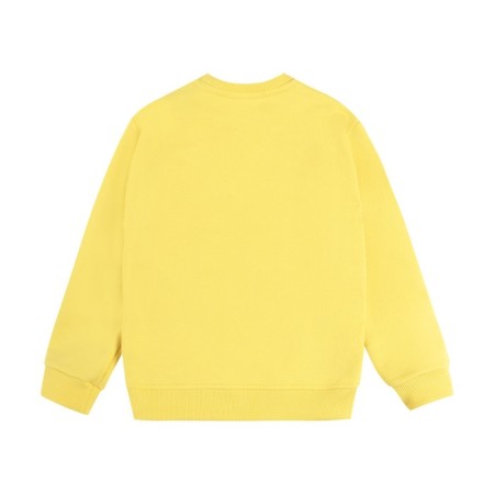 Sweatshirt for girls, height 104 cm, yellow color-2