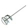 Mixer for paints and plaster mixtures Denzel 848467, hexagonal shank, 120x600 mm