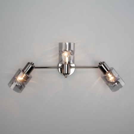 ANSA lamp, 3x40W E14, color black pearls-5