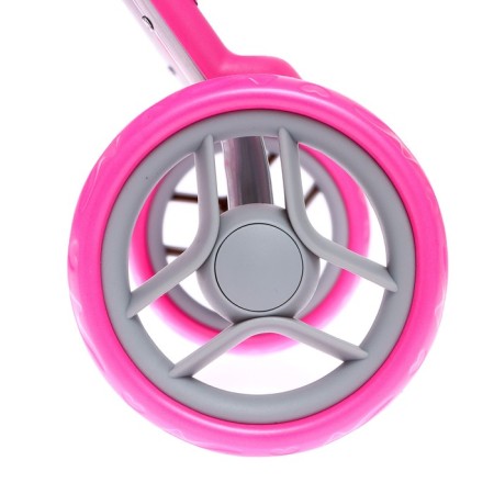 Stroller for dolls summer, with a roof, the handle is adjustable, metal-9