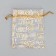 Bag gift organza "Happiness", 10 x 12 cm +/- 1.5 cm, New Year