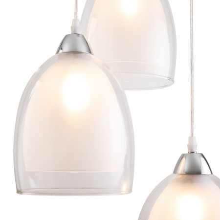 Suspended lamp Freya Fr5375PL-03CH ASTERY, 370x370x900 mm, E27, 3x60W, color chromium-3