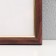 Photo frame Plastic "Mira" 20x30 cm beech with gold (plastic screen)
