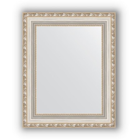 Mirror in the baguette frame - Versailles silver 64 mm, 42 x 52 cm, evoForm