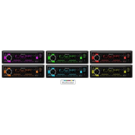 Car radio Prology CMX-230, 1DIN, USB/ FM/ BT, OS Android/ iOS, RCA 4x55 W-3