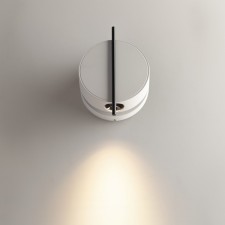 Bra Maytoni Mod180wl-L4W3K, LED, 4W, 6.65x10x14 cm, 200lm, white color and brass