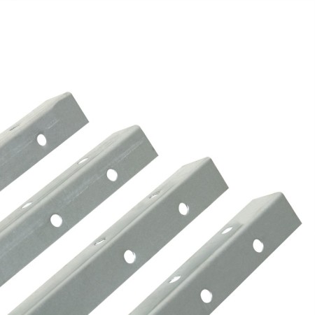 A set of beds for beds, 4 pcs., Galvanized, gray, Greengo-5