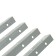 A set of beds for beds, 4 pcs., Galvanized, gray, Greengo