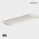 Porcelain dish for feeding Magistro Slate, 30 × 10 cm, white color