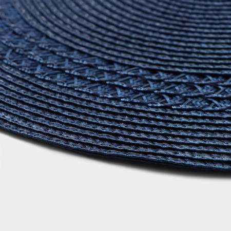 Serving napkin on the table “Oscar”, d = 38 cm, blue color-3