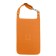 Cartholder, genuine leather, orange 25x11.5x1 cm