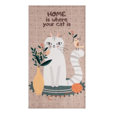 Towel Ethel "White Cat" 40x73 cm, sarzha, 100% HL, 190 g/m2-1