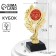 The Cup "The Favorite Mom in the World", award figure, gold, plastic, 17.3 x 6.4 cm.