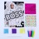 Set for children's creativity "Barbie" Application-coloring on velvet with sand/foil, 17 × 23cm