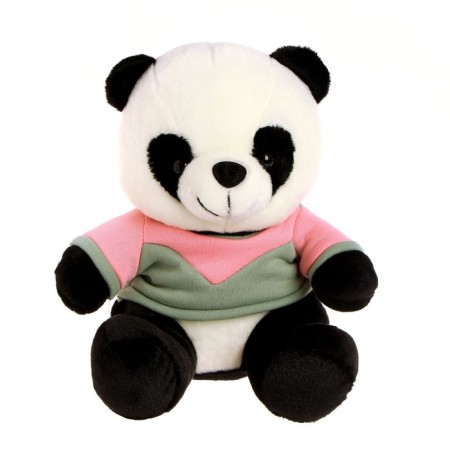Soft toy "Panda in a sweater"-3