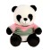 Soft toy "Panda in a sweater"
