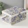Casket for needlework "Lilac Flooding" 19x26x14.5 cm