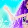 Fairy -tale doll "Magic Mermaid", purple color