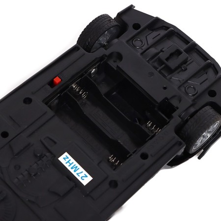 Radio -controlled “Police” machine, light, doors open, works from batteries-8