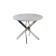Table D-900 concrete chicago light/cross-support, gaspar-k, chrome