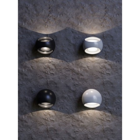 Bra Outdoor O032WL-L6B3K, LED, 6.4 W, 69x72x69 mm, 306 lm, 3000k, black-1