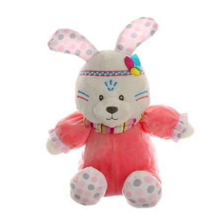 Soft toy "Bunny-Indian", 19 cm