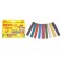 Color crayons in a set of 9 pieces, "kalyak-little", square