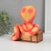 New Year's piggy bank "Cobra on the chest" 20 x 17 x 12 cm.