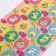 Easter stickers for eggs "Characters", 7.3 x 13 cm.