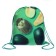 A bag for shoes 420 x 340 mm, Calligrata MSO-5C, (soft polyester, density 210D), "Hedgehog with green avocado"