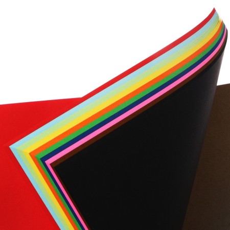 Two -way paper A4, 100 sheets, 10 colors, Brauberg Kids Series, tinted-1
