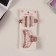 Hair crab "Florian" (set of 3 pcs) arc form, 6.5 and 4 cm, pink