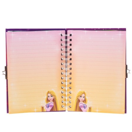 Notebook on the A6 Lack, "My Secrets", 50 sheets, princesses: Rapunzel-4