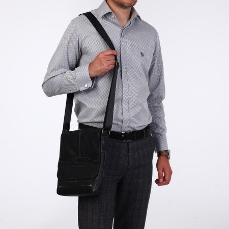 Male bag, xl zolo, black color-6