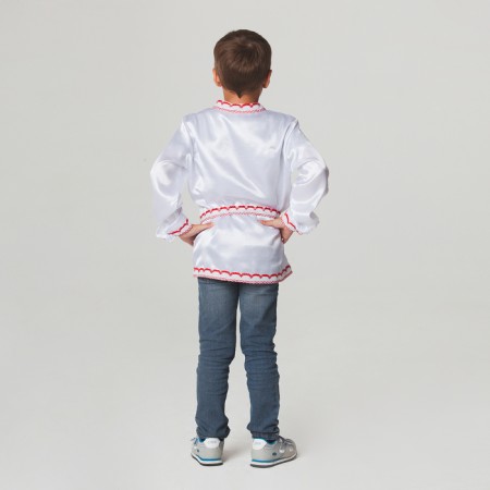 Russian folk shirt for a boy, river 58, height 98-104 cm-1