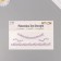 Sticker Plastic Rhocker "Choker from Stars" Lilac 11.6x18 cm