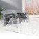 Organizer Casket Plastic 4 Transparent boxes 18.5x14.5x24 cm