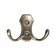 Hook furniture tundra TKD007, two -rod, bronze