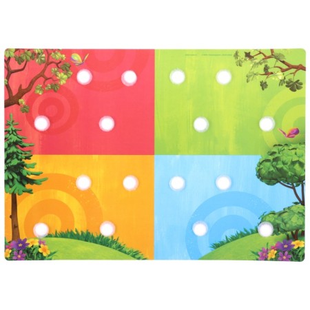Developing Velcro game, designer “Fun Velcro. We study the colors ", Smeshariki-4