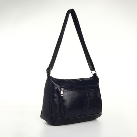 Women's bag with lightning, blue color-2