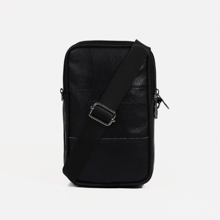 Male bag, black color-3