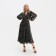 Women's dress with MIST MIDI belt, size 42, black