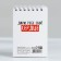 Notepad in the soft cover A7, 40 liters on the crest "Love"