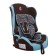 Carryries Kids Planet Sputnik ISofix, group I/II/III, letters, chocolate
