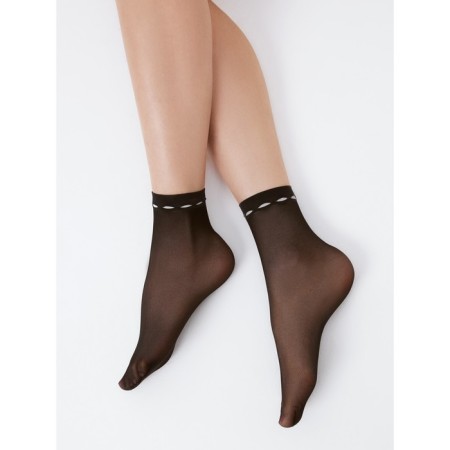 Sisi Tulle synthetic socks, single size, Nero color-1